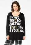 Tunic love flare - black - #1