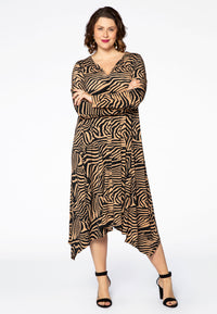 Dress ZEBRA - brown - #2
