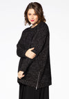 Pullover lurex - black