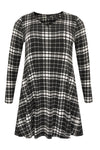 Tunic TARA wide bottom - black - #4