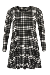 Tunic TARA wide bottom - black - #4