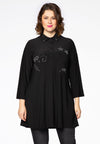 Tunic DOLCE beaded - black