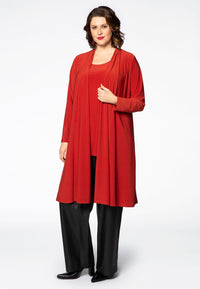Cardigan DOLCE pleated - orange - #1