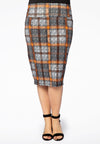 Skirt CHECK - grey