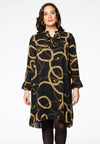Dress PARIS frills - black