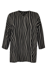 Tunic WAVE - black - #4