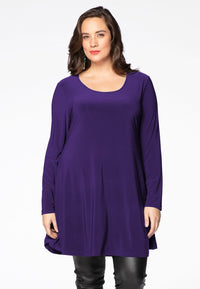 Tunic wide bottom DOLCE - purple - #1