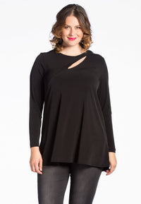 Tunic flare buckle DOLCE - black - #1