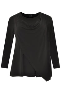 Tunic DOLCE zipped overlay - black - #4