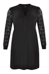 Tunic DOLCE lace sleeves - black - #4