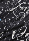 Tunic flare LETTERS - black - #5