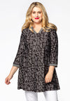 Tunic wide bottom MIA - black - #1