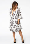 Dress ruffled GAUDI - black - #2