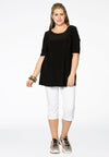Shirt deep back DOLCE - black - #2