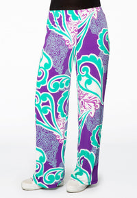 Trousers SWIRL - purple - #2