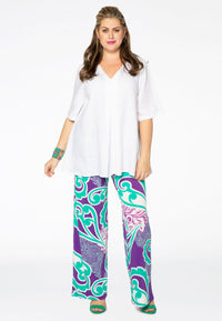 Trousers SWIRL - purple - #1