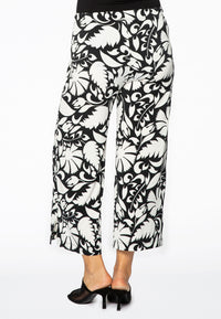 Trousers 7/8 PAISLEY FLOWER - white - #3