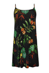 Dress spaghetti TROPICAL - white - #4