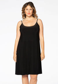 Dress spaghetti beads DOLCE - black - #2
