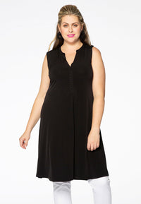 Dress grandad collar DOLCE - black - #2