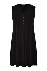 Dress grandad collar DOLCE - black - #4