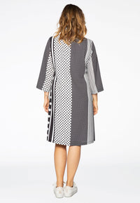 Dress STRIPE DOT - black - #3