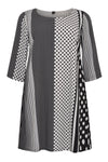 Dress STRIPE DOT - black - #4
