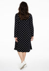 Cardigan long DOTS - black - #3