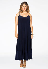 Dress spaghetti long DOLCE - blue - #1