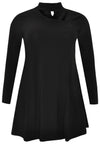 Tunic wide bottom turtle DOLCE - black - #4