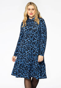 Dress frill MILLEFLEUR - blue - #2