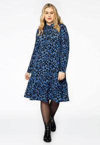 Dress frill MILLEFLEUR - blue - #1