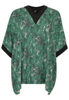 Tunic square SNAKE - green - #4