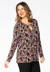 Shirt relax PAISLEY - black - #1