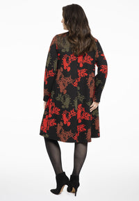 Dress flower knitted - black - #3