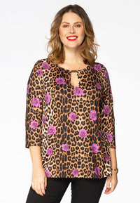 Shirt relax LEO ROSE - brown - #2