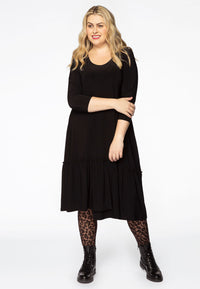 Dress a-symmetric DOLCE - black - #1