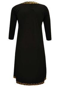 Dress pointy LEOPARD - black - #5