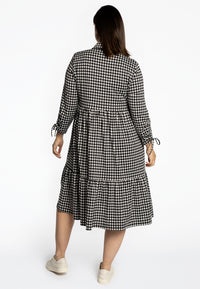 Dress pied de poule dolce - black - #3