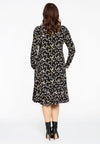 Dress frilled bottom DAISY - black - #3