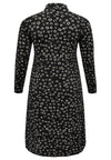Blouse-dress CIRCLES - black - #3