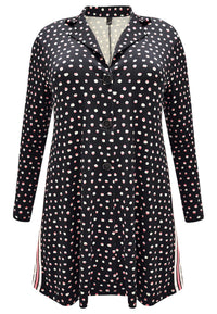 Blazer A-line SPRINKLE - black - #4