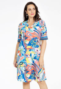 Dress FLORAL - blue - #2