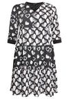 Dress frill HEARTS - black - #4