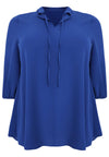 Blouse string BUBBLE - indigo
