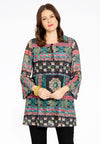 Tunic BOHO - black