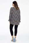 Tunic FLOWER RAIN - black - #3