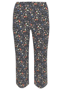 Trousers long FLOWER RAIN - black - #2