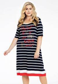Dress A-line MARITIME - blue - #2