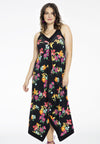 Dress pointy BLOOMY - black